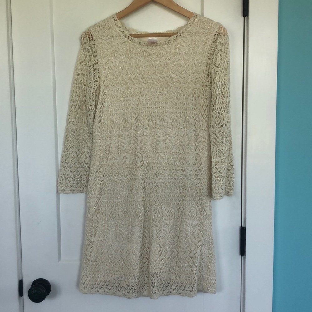Cat and Jack Glittered Sweater Dress